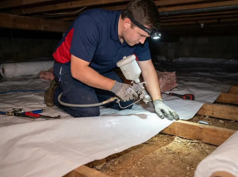 Crawlspace Vapor & Moisture Pest Barrier in Memphis, TN